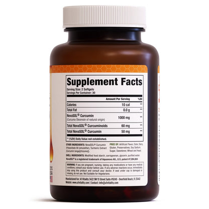 Turmeric Curcumin with NovaSOL®