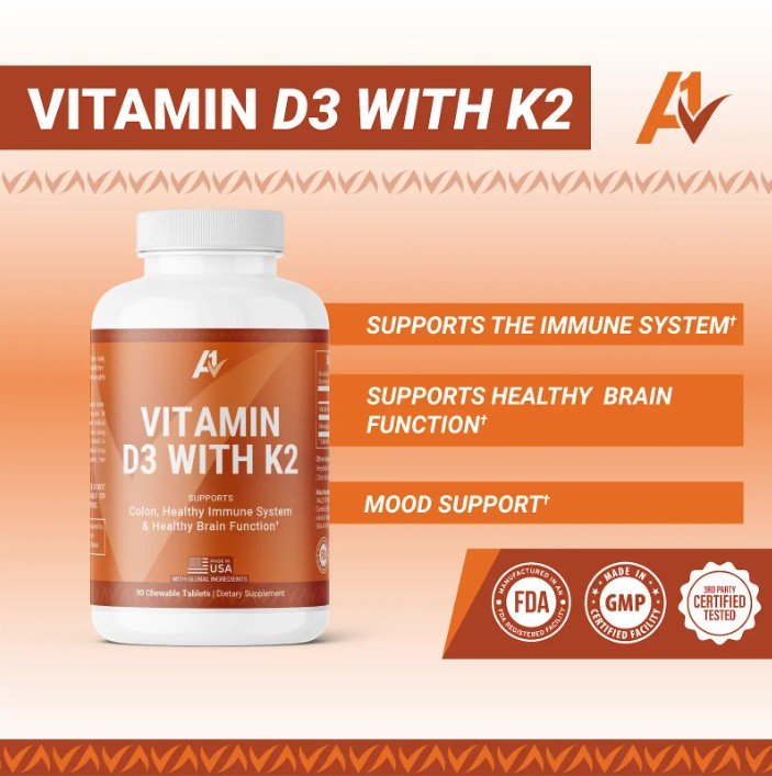 Vitamin D3 with K2