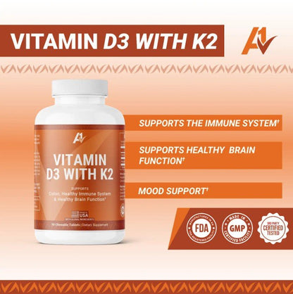 Vitamin D3 with K2